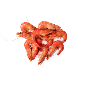 Fresh Large Cooked Tiger Prawns (1kg)