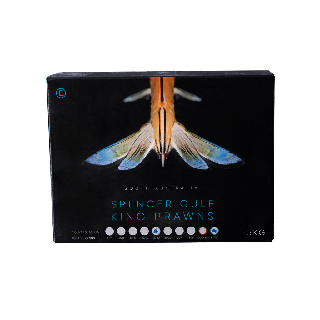 Spencer Gulf Green King Prawns Frozen Large