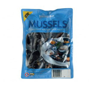Live Spring Bay Blue Mussels (1kg Pack)